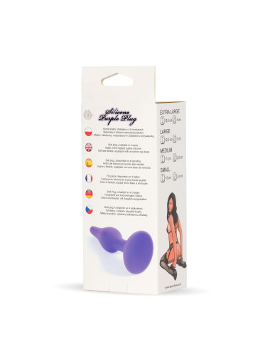 Plug-Silicone Plug Purple - Small