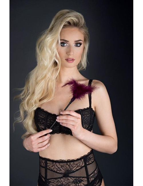 GP SMALL FEATHER TICKLER PURPLE