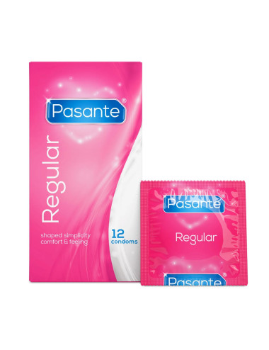 Pasante Regular Condoms 12 pcs