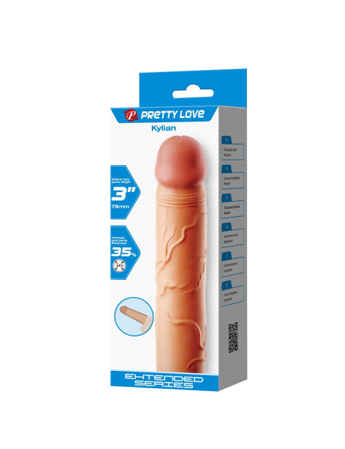Pretty Love Kylian Flesh - Nakładka Wydłużająca 76mm
