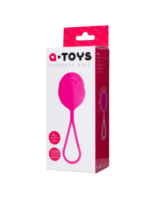 A-TOYS,Vaginal ball, Silicone, Pink, O 3.5 cm