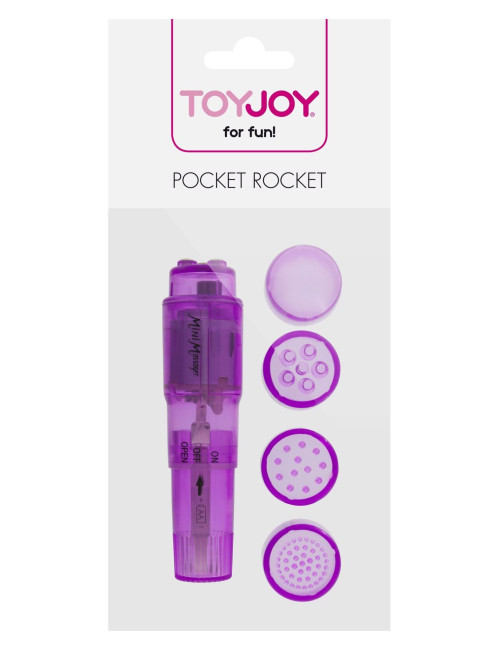 ToyJoy Fioletowy Wibrator Pocket Rocket Purple