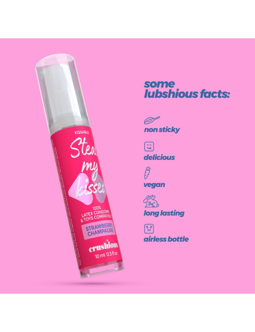 Crushious Steal My Kisses Żel Truskawka z Szampanem 10ml