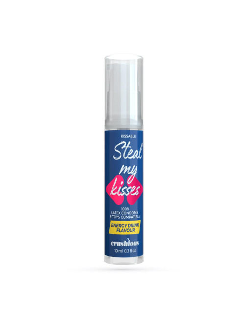 CRUSHIOUS STEAL MY KISSES ENERGY DRINK FLAVOUR LUBRICANT GEL 10ML