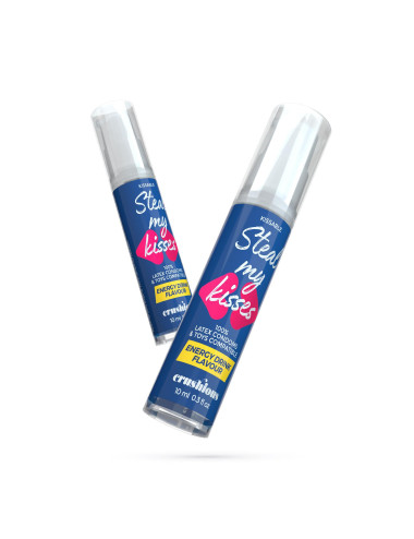 CRUSHIOUS STEAL MY KISSES ENERGY DRINK FLAVOUR LUBRICANT GEL 10ML
