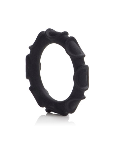 Atlas Silicone Ring Black