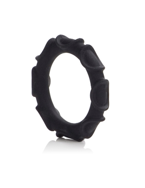 Calexotics Atlas Silicone Ring Czarny Pierścień Erekcyjny
