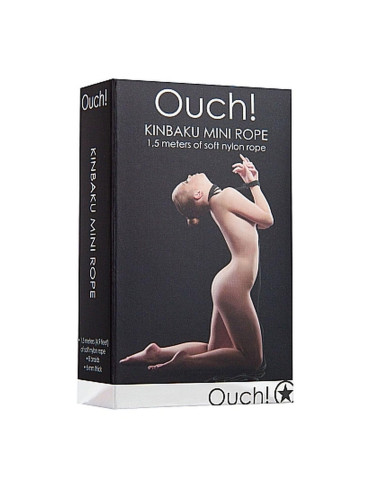 Kinbaku Mini Rope - 1,5m - Black