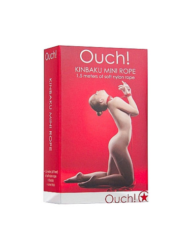 Kinbaku Mini Rope - 1,5m - Red