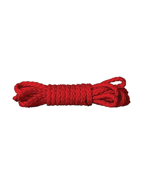 Ouch! Kinbaku Mini Rope 1,5m Czerwony Sznurek do Bondage
