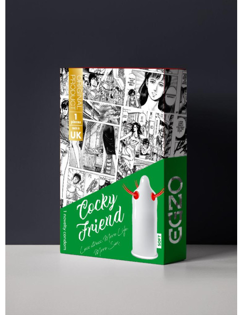 Prezerwatywy-Egzo Cocky Friend