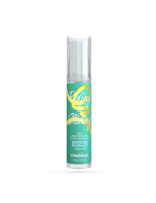 CRUSHIOUS RIDING & SLIDING WATERBASED LUBRICANT GEL 10ML