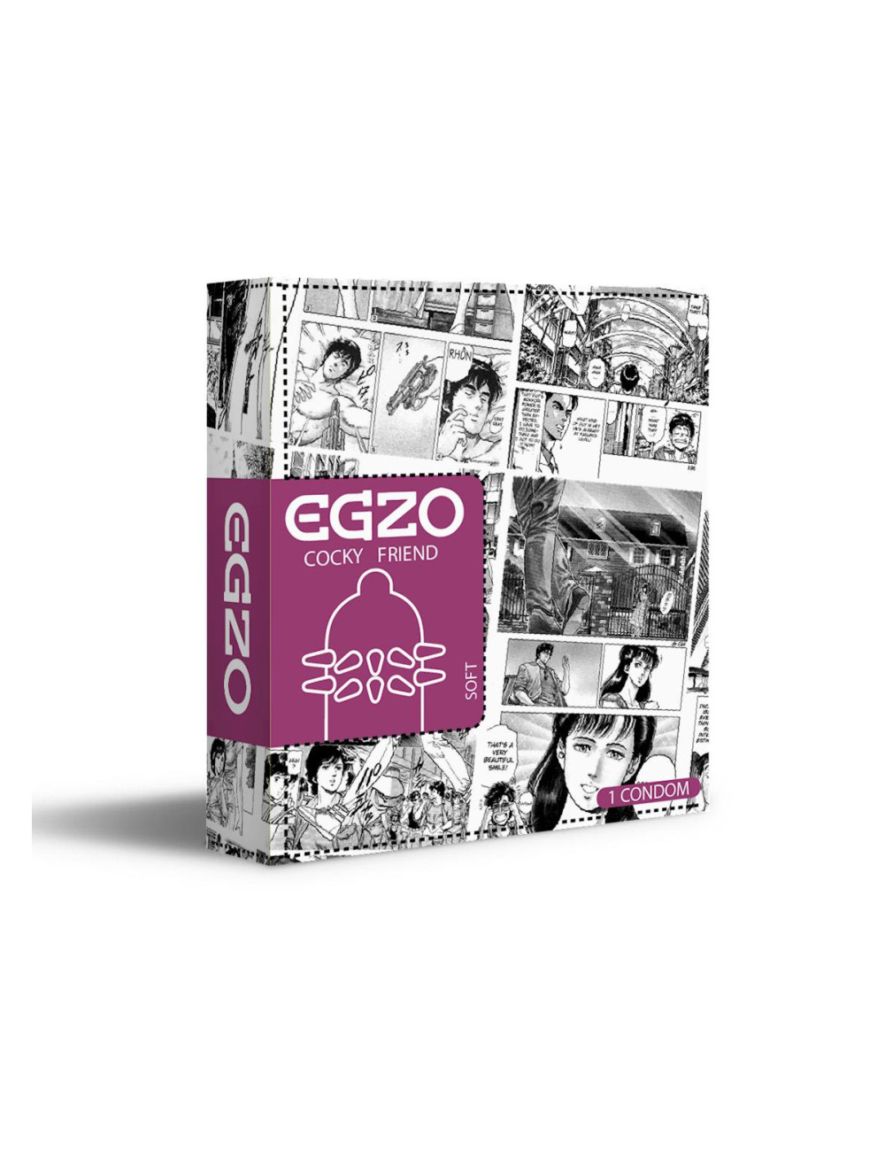 Prezerwatywy Egzo Hot Red