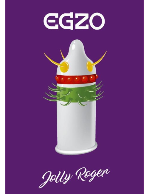 Prezerwatywy Egzo Jolly Roger