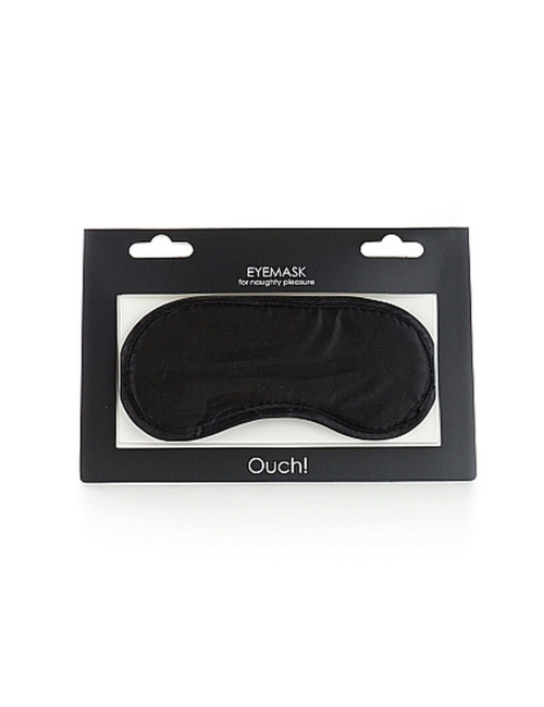 Soft Eyemask Black - Maska do oczu BDSM, zabawki erotyczne, maski na noc
