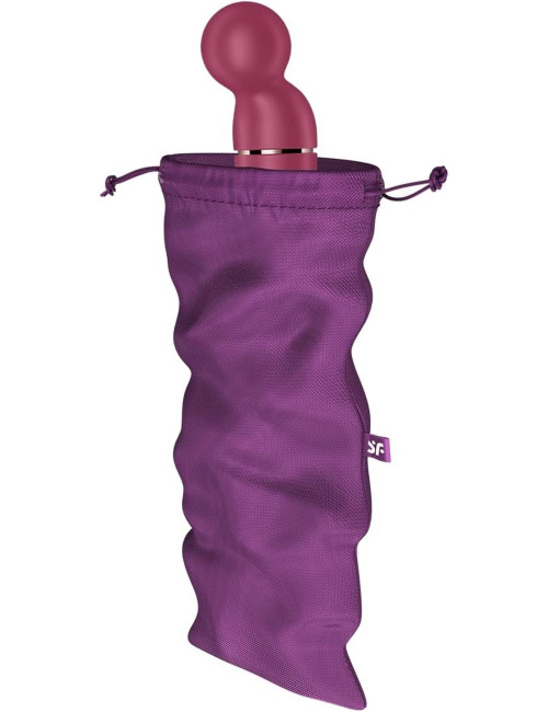 Satisfyer Treasure Bag XL Violet – torba na zabawki erotyczne, bezpieczne przechowywanie dużych wibratorów