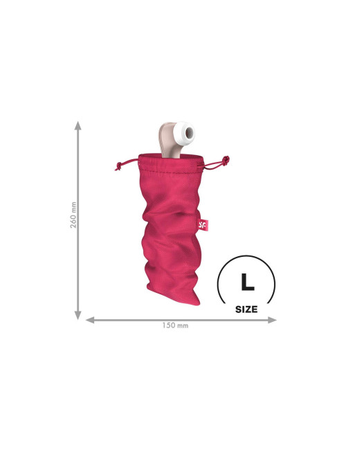 Satisfyer Treasure Bag L Pink - torba na zabawki Pro 2, średniej wielkości