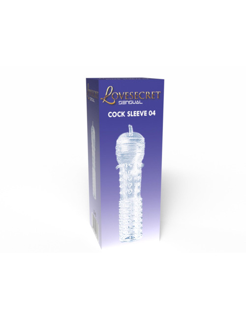 Lovesecret Cock Sleeve 04 Teksturowana Nakładka na Penis