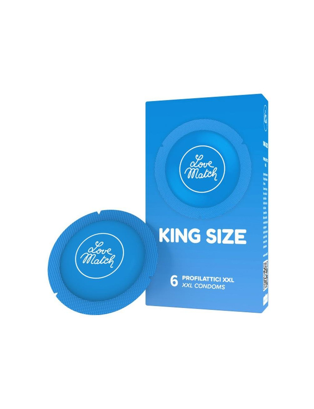 Prezerwatywy Love Match King Size XXL - 6 sztuk