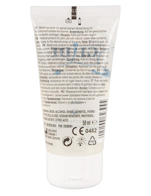 Just Glide Anal 50 ml - Wegański lubrykant na bazie wody do analnej przyjemności Afrodyzjak