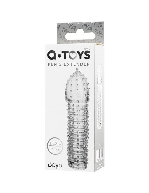 A-TOYS Penis Extender 15.2 cm Sleeve Transparent