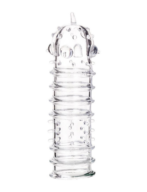 A-Toys Nakładka na Penis z Wypustkami TPR 15,3 cm