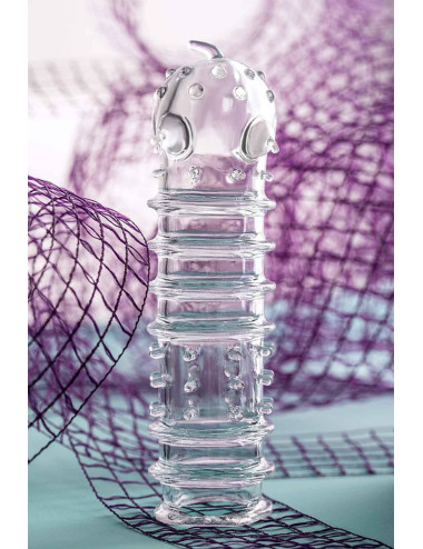 A-TOYS, Penis Sleeve, TPR, Transparent, 15.3 cm