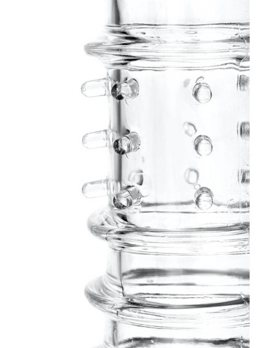 A-TOYS, Penis Sleeve, TPR, Transparent, 15.3 cm