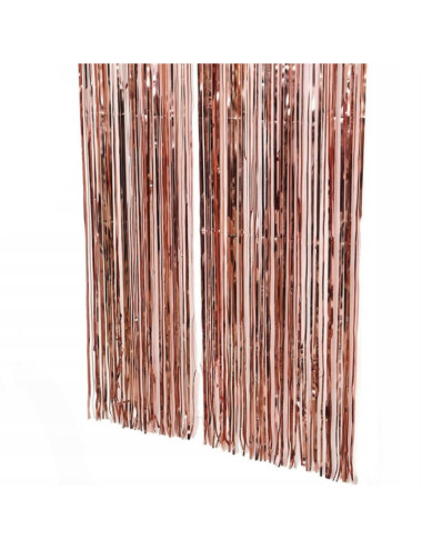 Kurtyna do zdjęć rose gold