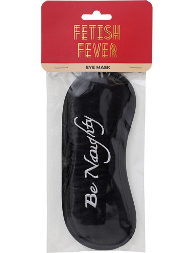 Fetish Fever - Eye Mask - Be Noughty - Black
