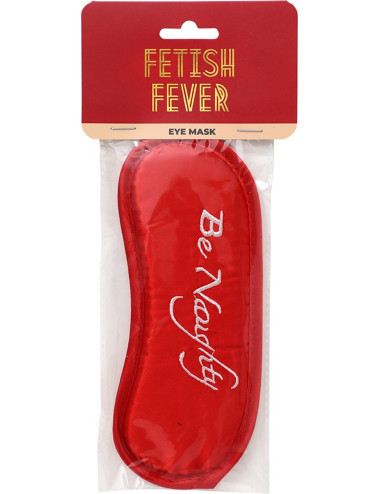 Fetish Fever - Eye Mask - Be Noughty - Red