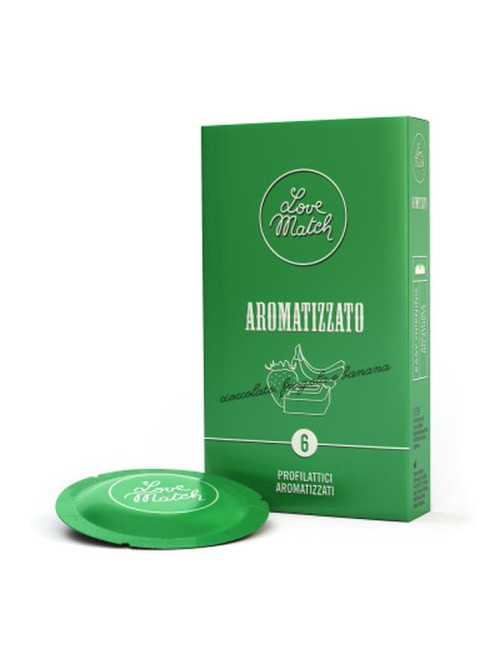Prezerwatywy-Love Match Arromatizato  - 6 pcs pack