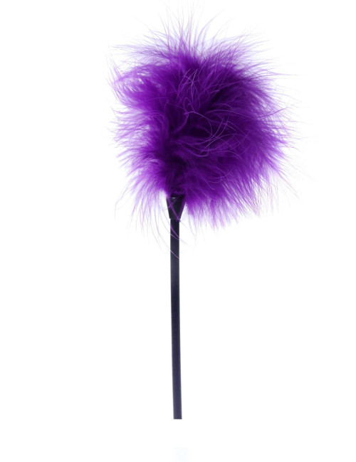 Feather Tickler Purple - B - Series Fetish Zabawki BDSM łaskoczące piórka