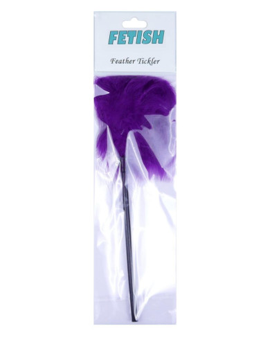 Feather Tickler Purple - B - Series Fetish