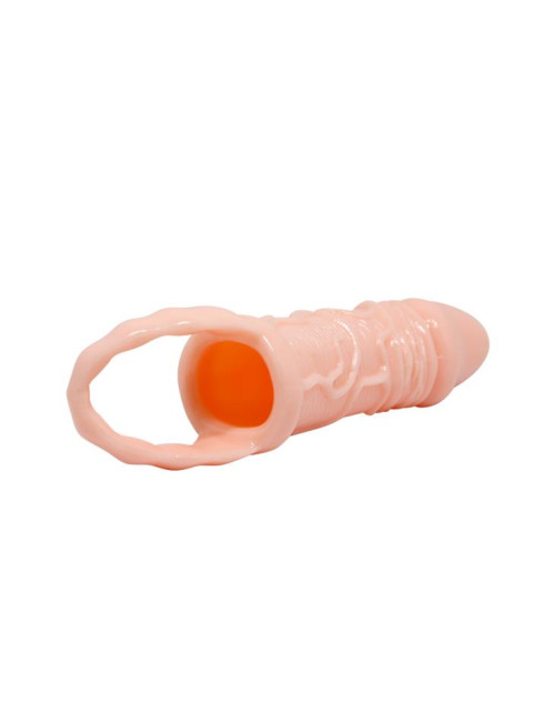 PRETTY LOVE Breyden PENIS SLEEVE – Nakładka na penisa z kuleczkami, przedłużka, zwiększa długość i obwód