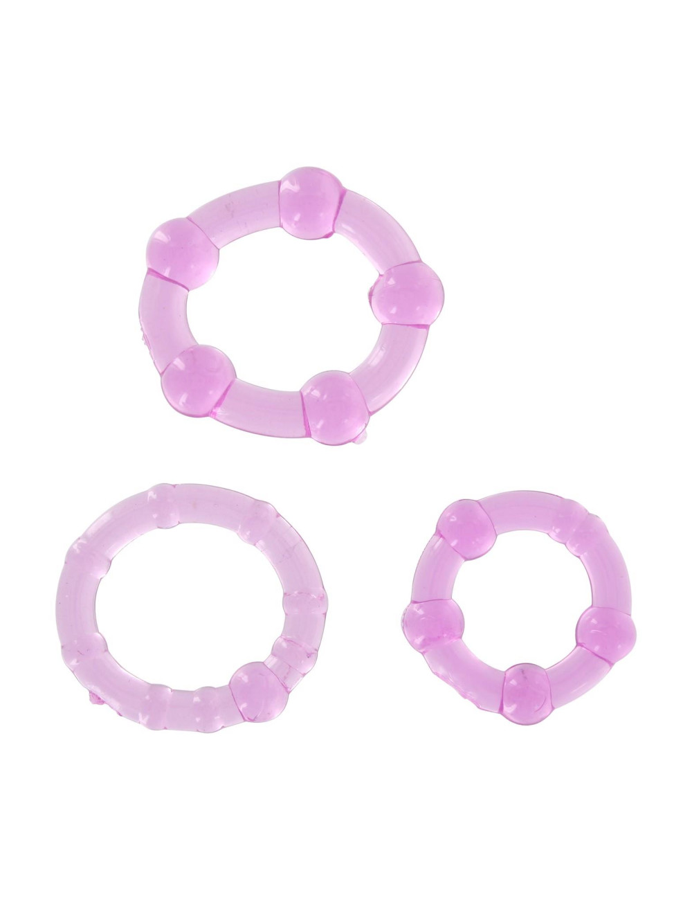 Stay Hard - Three Rings Purple