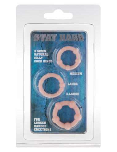 Stay Hard - Three Rings Light skin tone