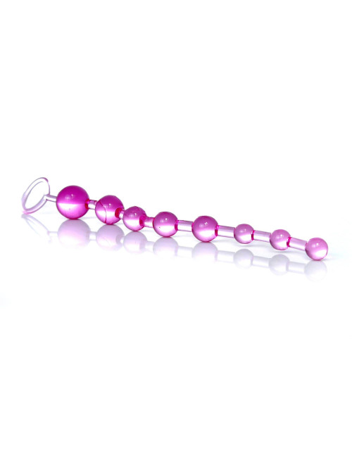 B - Series EasyLove Różowe Kuleczki Analne Jelly 10 szt.
