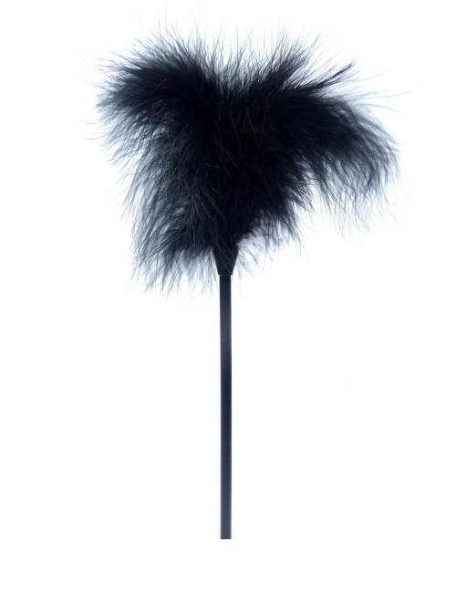 Feather Tickler Black B-Series Fetish - Piórko BDSM, Zabawki BDSM, Łaskotki