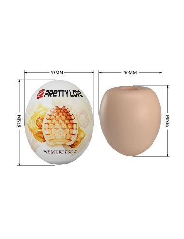 PRETTY LOVE - Pleasure Egg II, ABS / TPR
