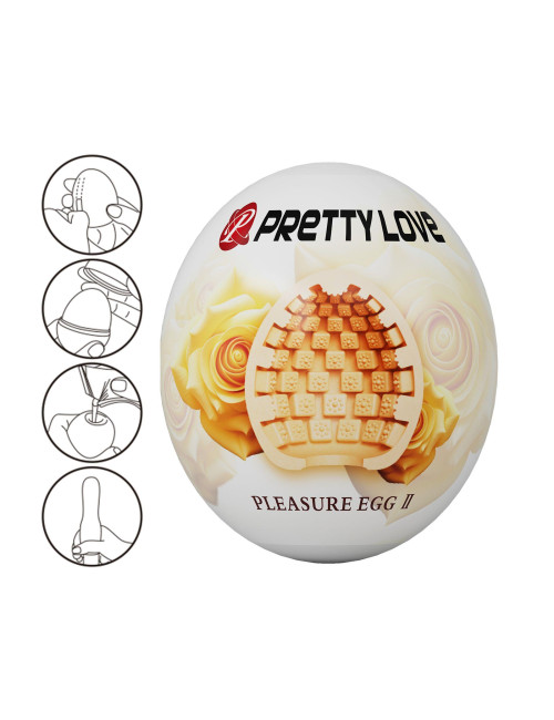 PRETTY LOVE - Pleasure Egg II, ABS / TPR