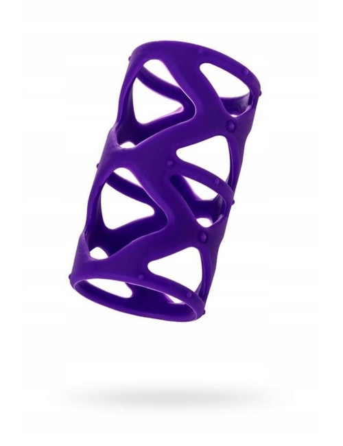 A-TOYS, Penis Sleeve, Silicone, Purple, 7.5 cm