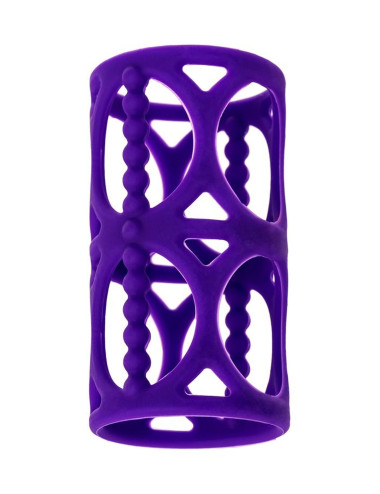 A-TOYS, Penis Sleeve, Silicone, Purple, 7.5 cm