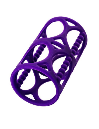 A-TOYS, Penis Sleeve, Silicone, Purple, 7.5 cm