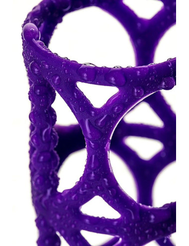 A-TOYS, Penis Sleeve, Silicone, Purple, 7.5 cm
