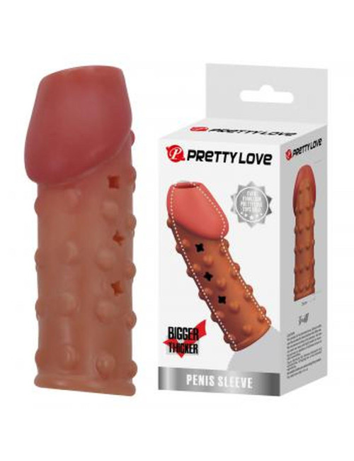 PRETTY LOVE Penis Sleeve, TPR, Waterproof