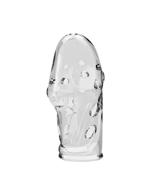 Pretty Love Penis Sleeve Booker Clear - Nakładka na penisa, Zabawki męskie