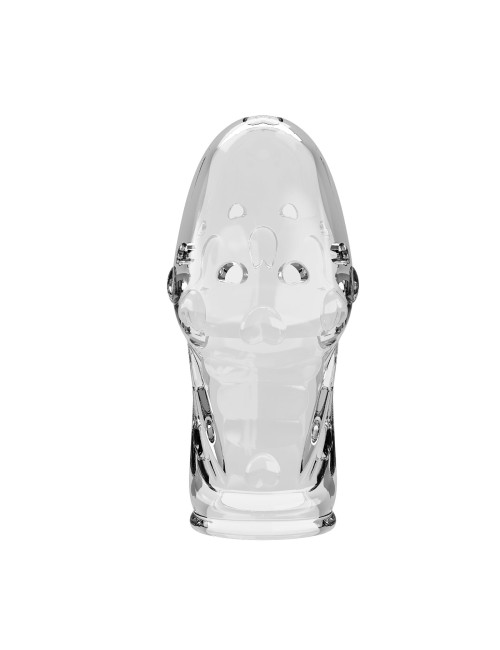 Pretty Love Penis Sleeve Booker Clear - Nakładka na penisa, Zabawki męskie