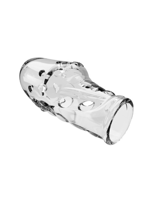 Pretty Love Penis Sleeve Booker Clear - Nakładka na penisa, Zabawki męskie
