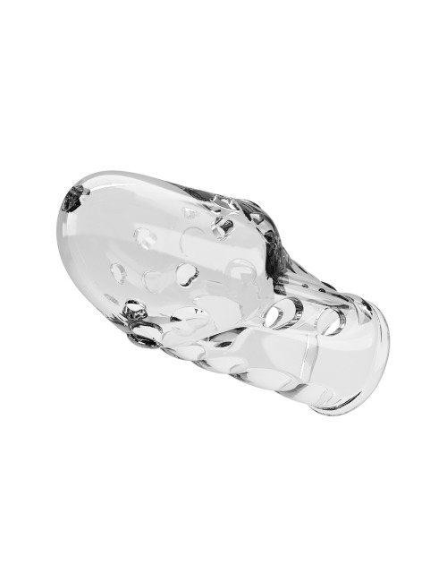 Pretty Love Penis Sleeve Booker Clear - Nakładka na penisa, Zabawki męskie